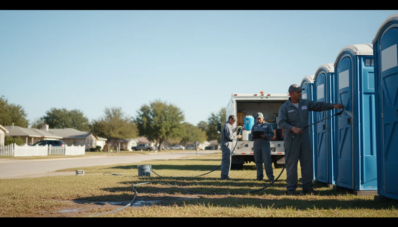 Long-Term Portable Toilet Rental in Graham, AL near me